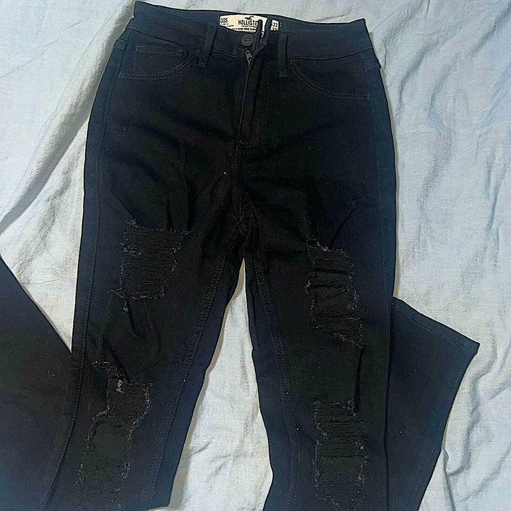 hollister curvy high rises super skinny jeans